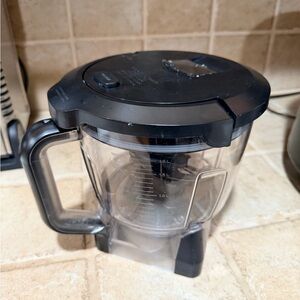 Ninja Black Blender food processor 8 cups, 64oz with blades and lid